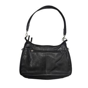 Gun Tote'n Mamas Concealed Carry Handbag Hobo Bag Purpse Black Leather Holster